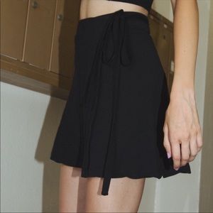Brandy wrap skirt